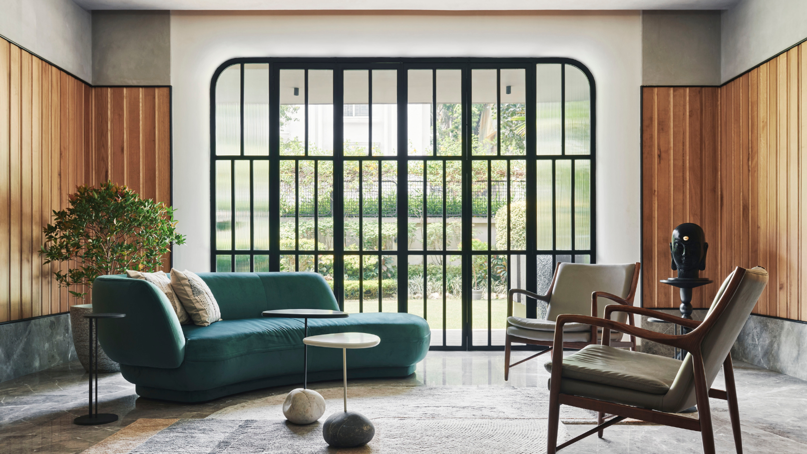 加尔各答一座装饰艺术风格平房的当代改造丨印度加尔各答丨Spaces and Design的Pooja Bihani-2