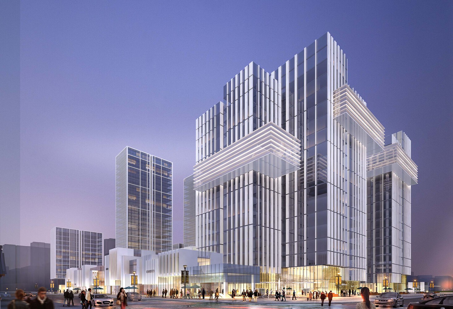 杭州 Winland Center丨中国杭州丨Arquitectonica,Farrells 等-85