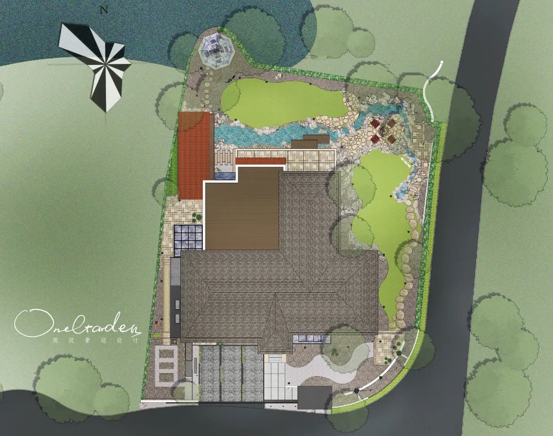 自然野趣 · 城市边缘的 800㎡花园秘境丨OneGarden-11