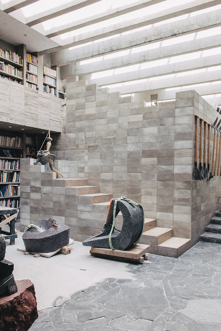 Pedro Reyes工作室及住宅复合空间丨墨西哥墨西哥城丨Pedro Reyes团队-36