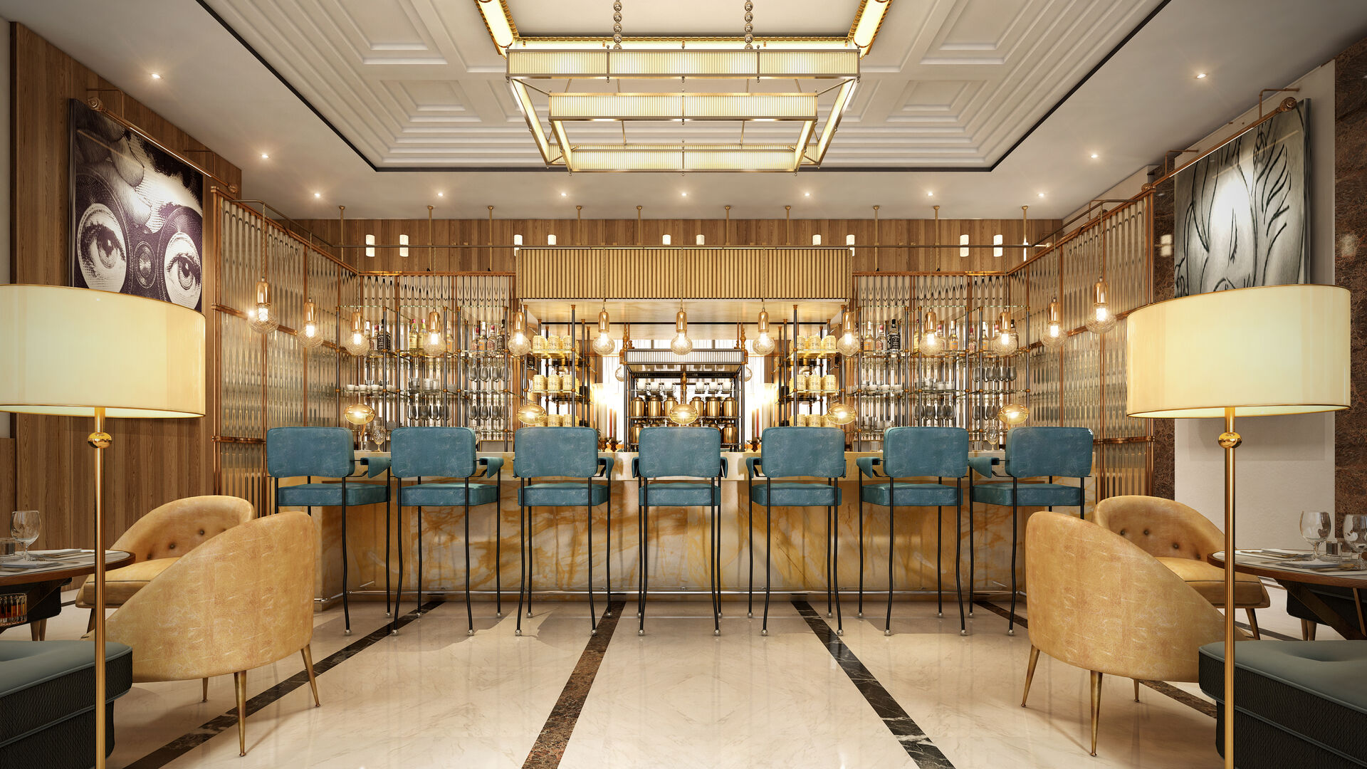 迪拜国际金融中心华尔道夫酒店丨阿联酋迪拜-11