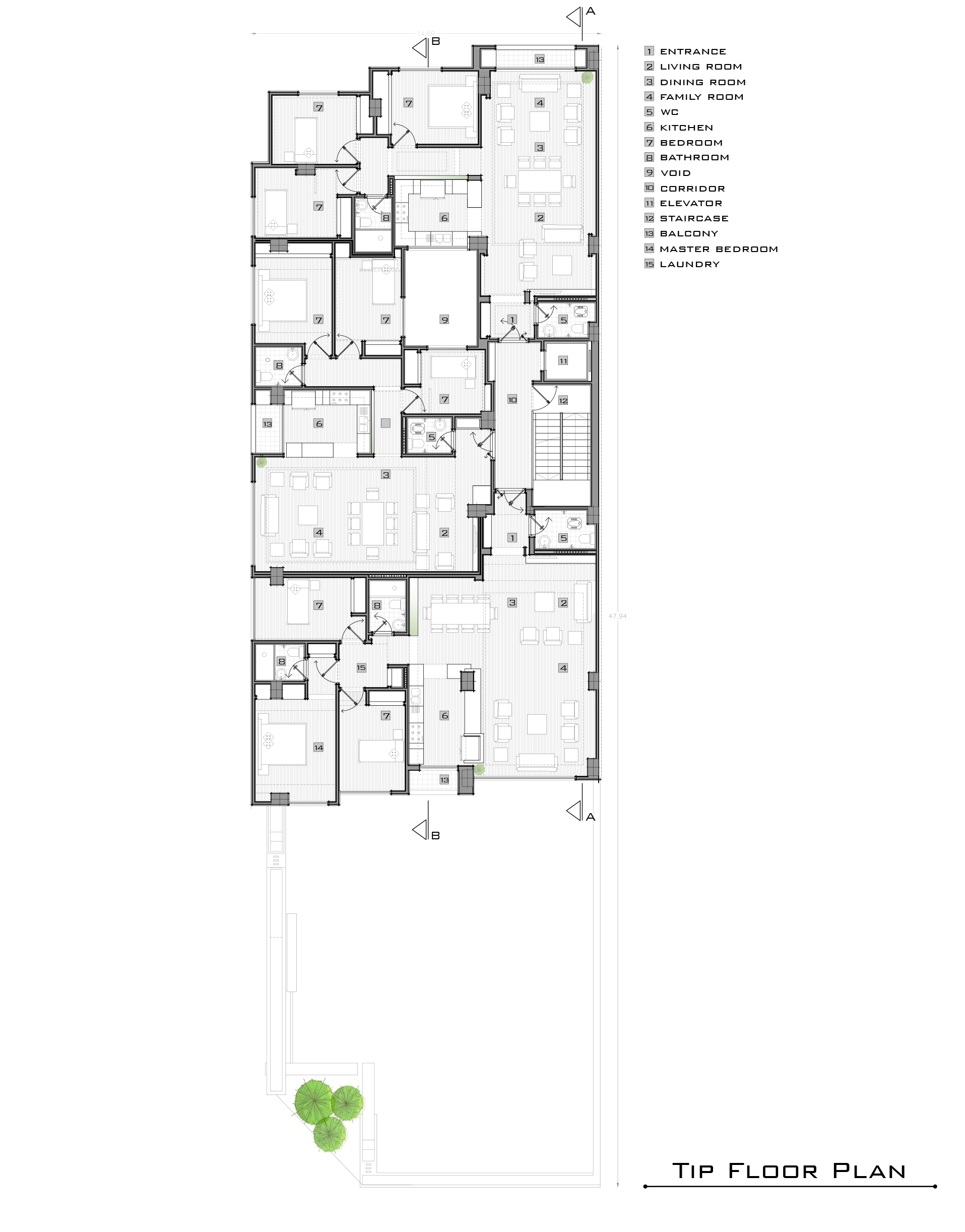 Paeiz 6 住宅大楼丨伊朗德黑兰丨Hamed Hosseini-17
