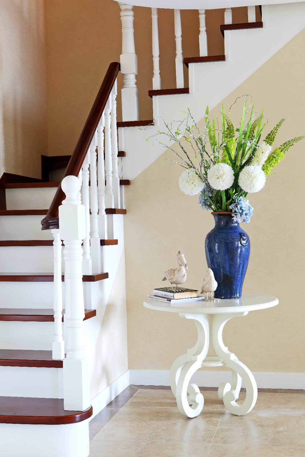 山语城 C2 样板间 | 美式田园风格挑空之家-10