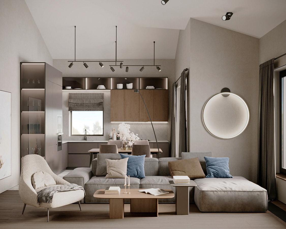 莫斯科127㎡住宅设计 超舒适！-3