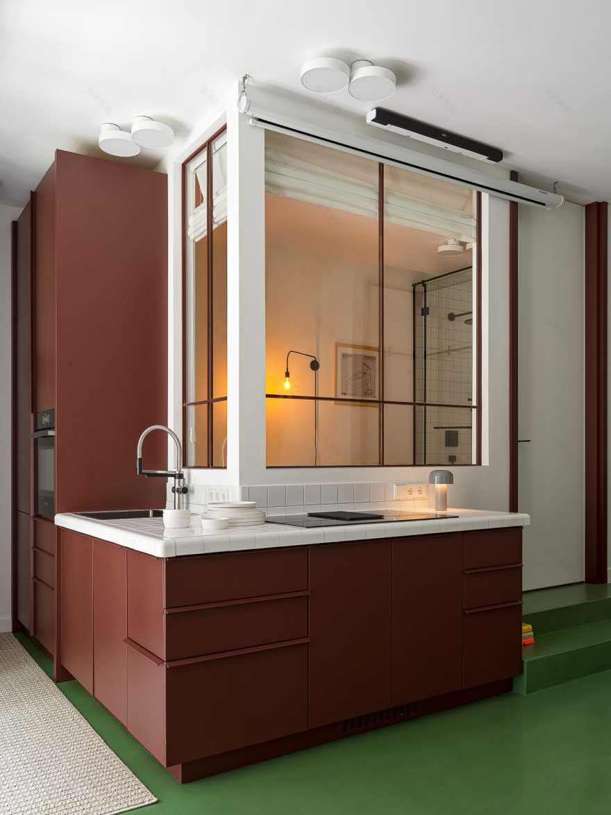 哈萨克斯坦创新紧凑型公寓设计丨哈萨克斯坦阿拉木图丨Sdelaem Remont-13