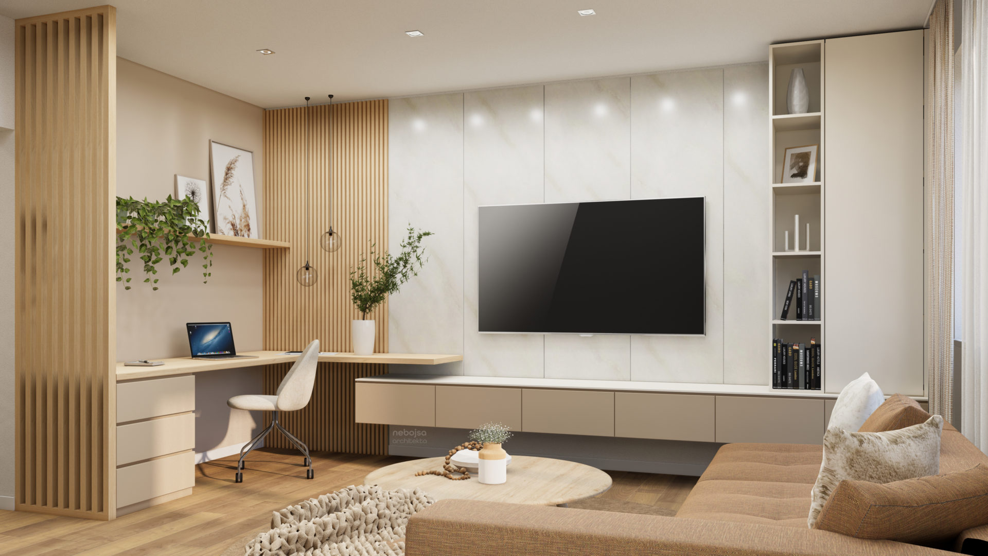 Flat visualization for a young couple | Nebojsa architekta-20