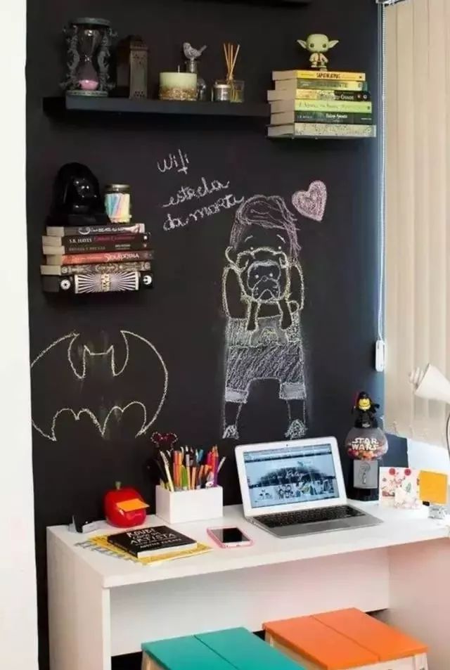 打造孩子的创意空间 | 黑板墙设计方案-82