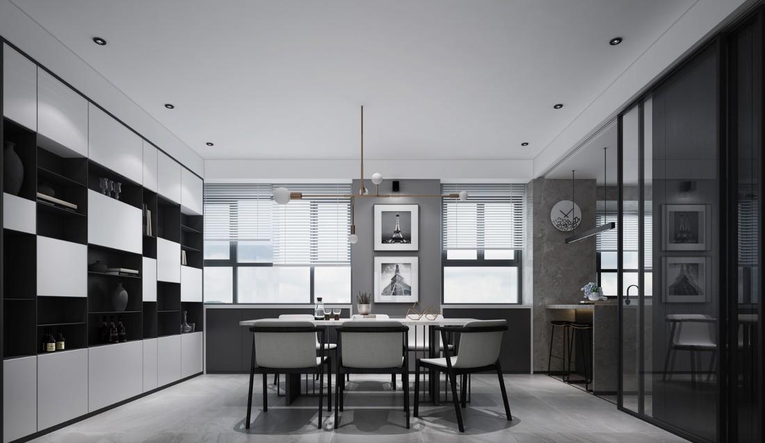 振业城 | 160㎡ 现代简约-2