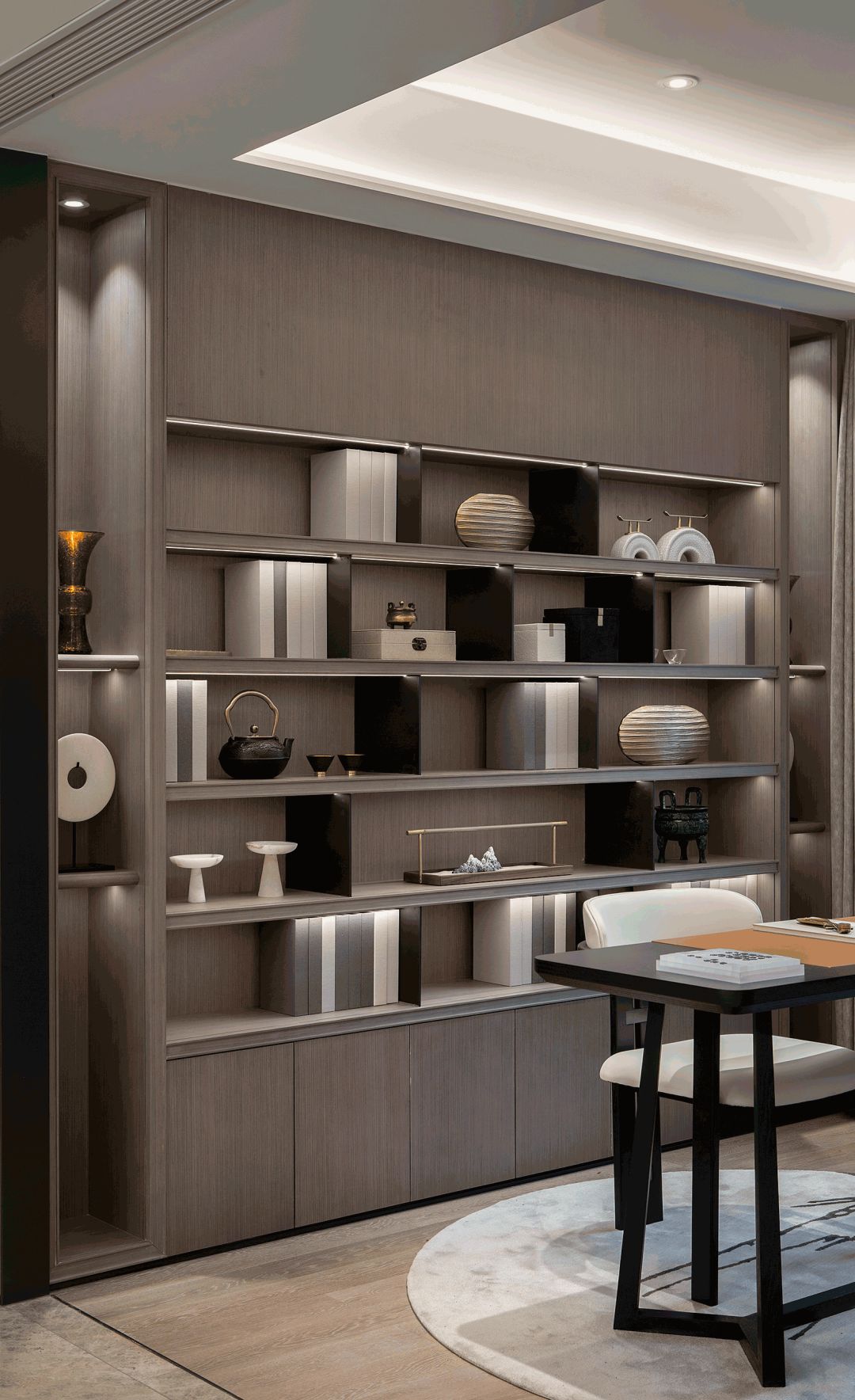 金科·集美东方样板房 | 现代手法呈现东方哲美-11