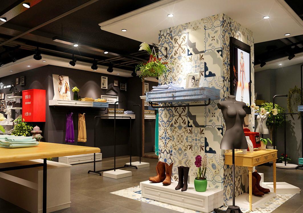服饰专营店商铺设计-12