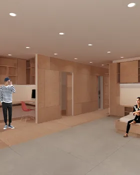 生活 + 工作空间