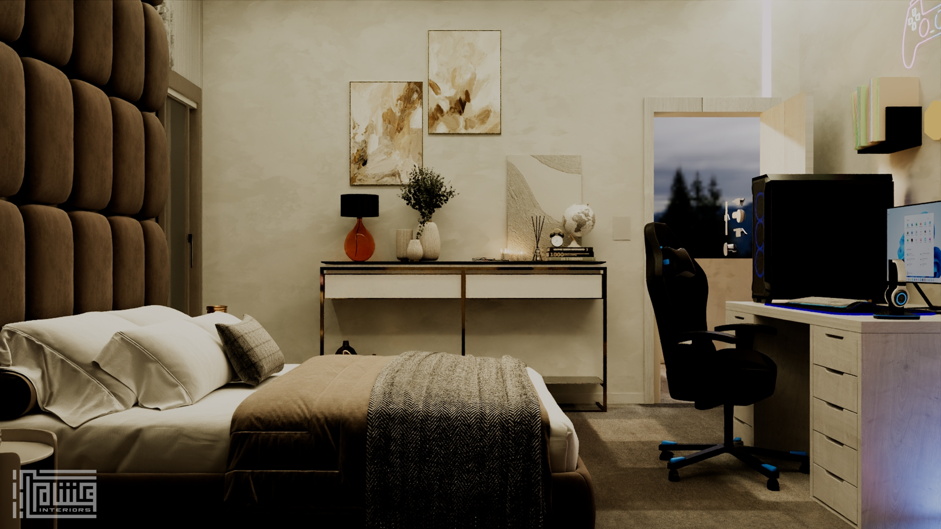 Gaming Boy Bedroom INTERIOR DESIGN-5