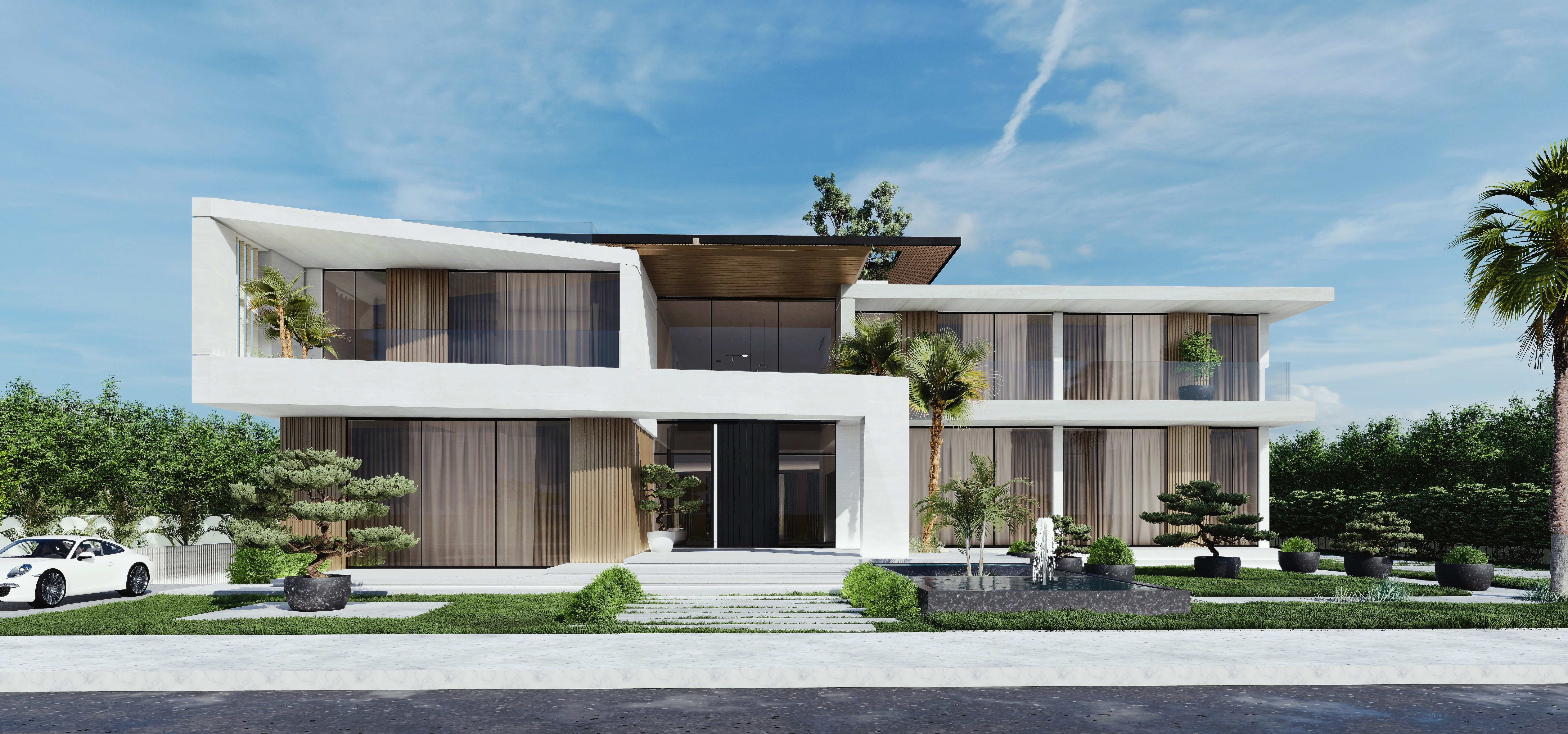 V2 HG 别墅外景观设计丨阿联酋迪拜丨Eleven Plus 装饰设计工作室-3