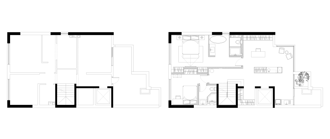 落于首都排屋的现代法式丨中国北京丨辰佑设计,颜青软装-52