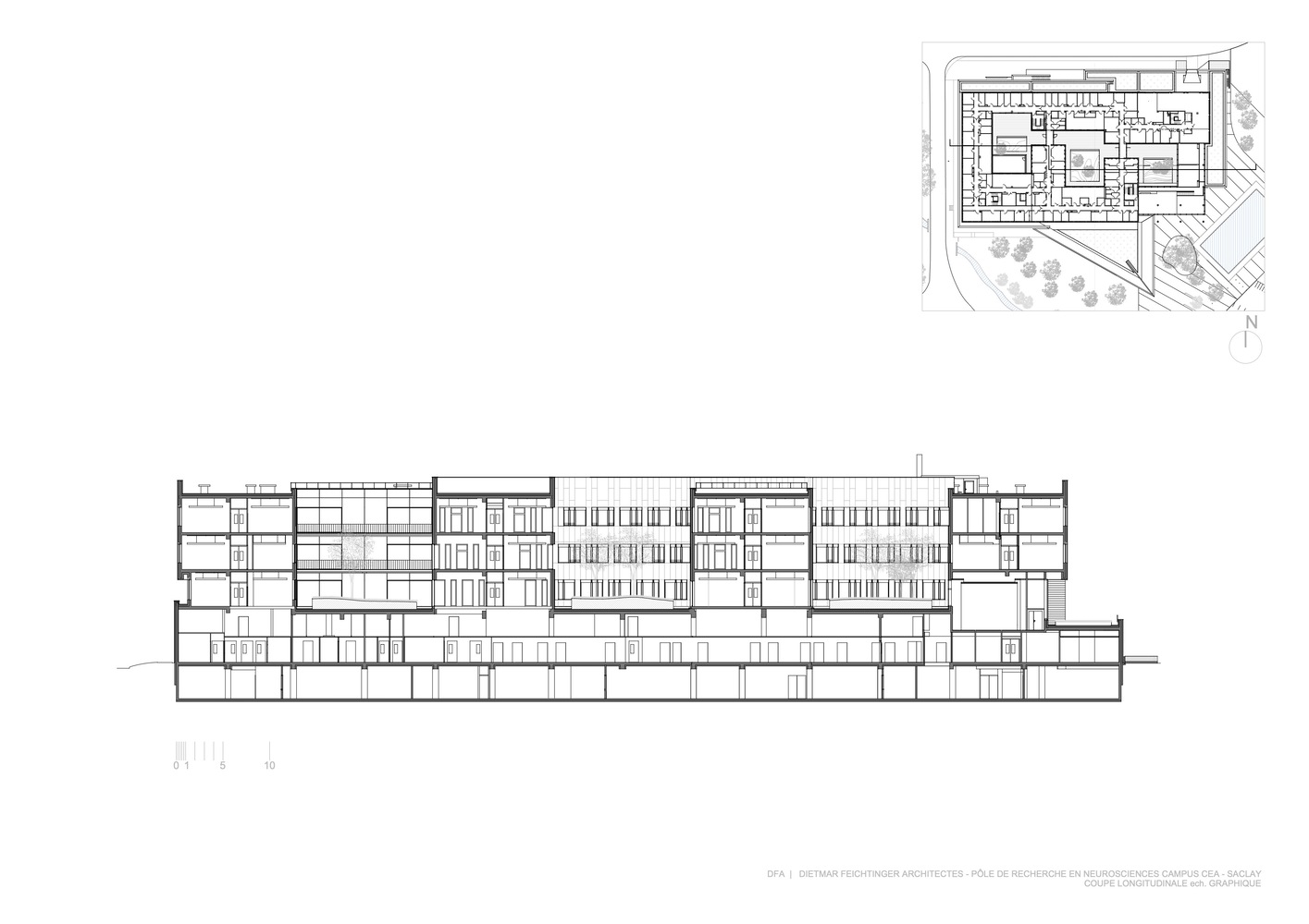 巴黎萨克雷神经科学研究所丨法国巴黎丨Dietmar Feichtinger Architectes-17