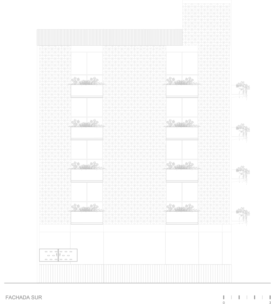 墨西哥城市中心公寓楼-37