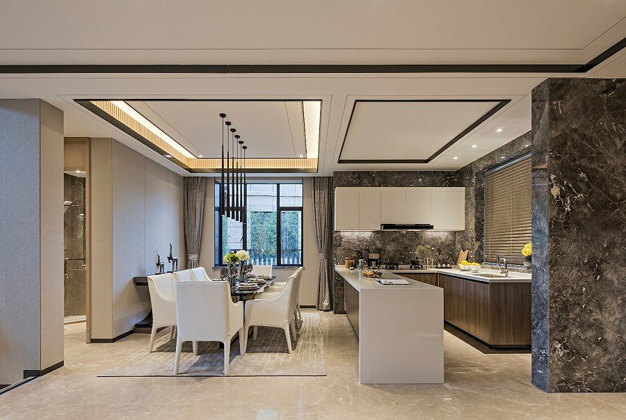 “格调”中山·远洋神湾双拼别墅 ：迦曼嘉设计-9