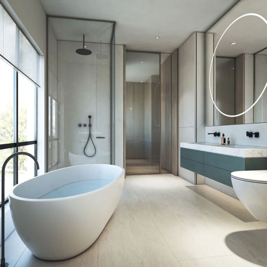 浙江宁海和溪园别墅 | 光影禅静,质感收纳-37