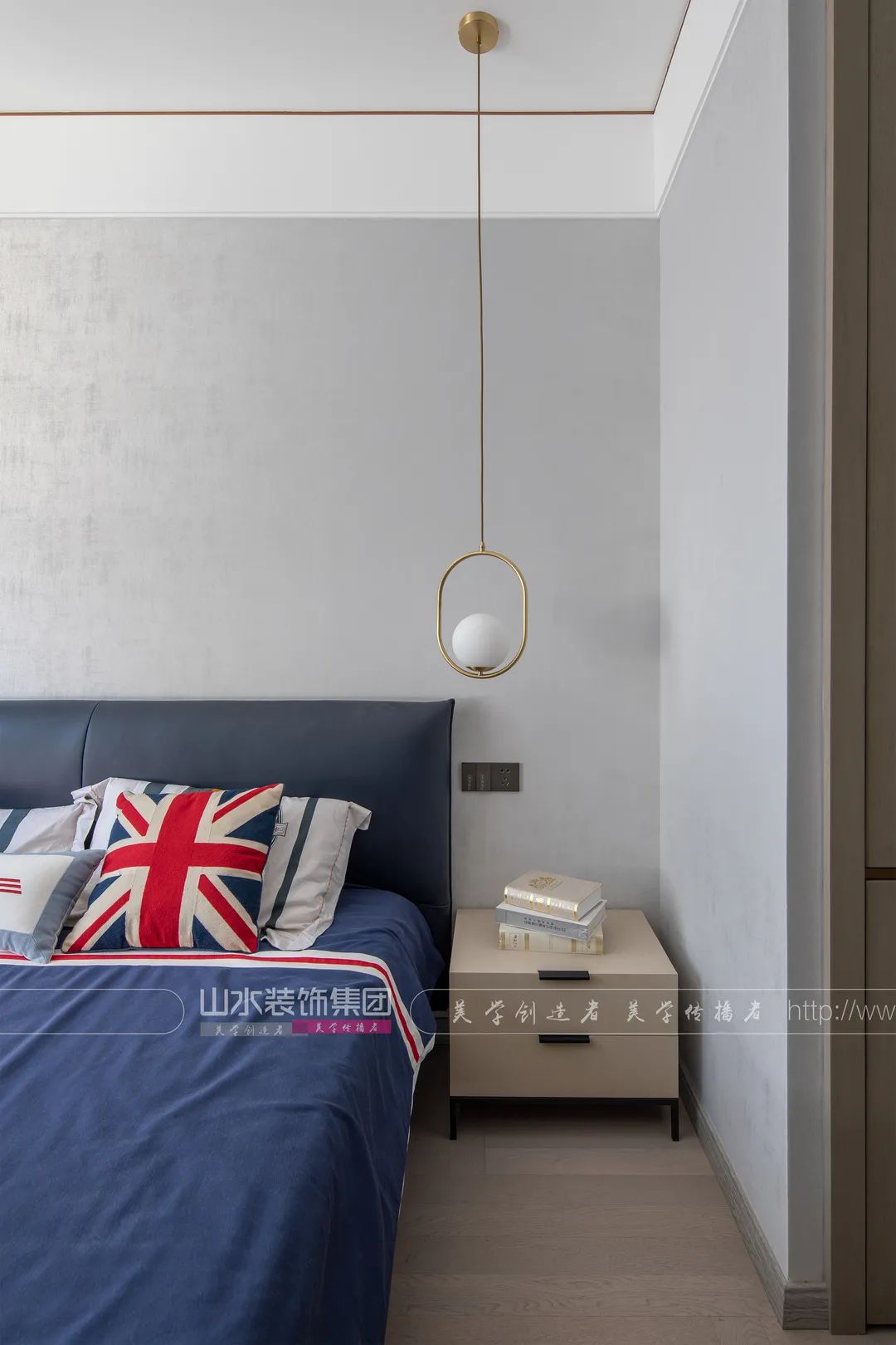 悦湖山院现代轻奢家居设计丨李森-55