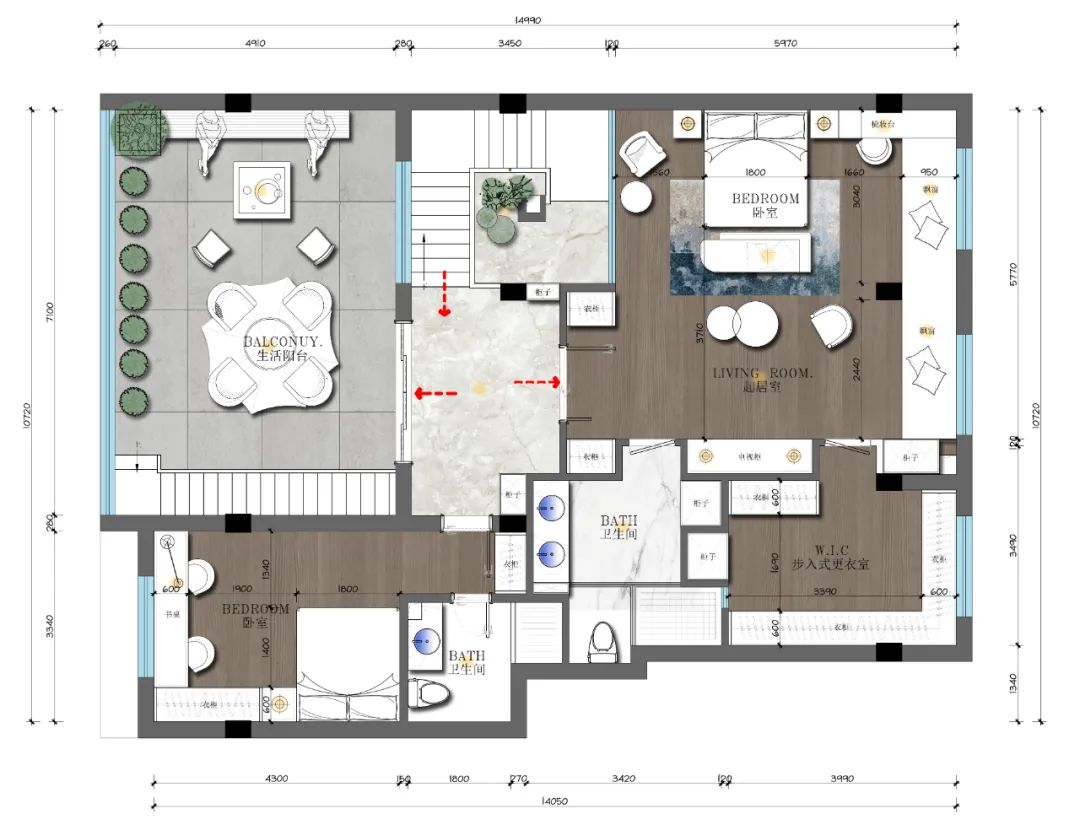极简轻奢义乌 326㎡贵气住宅设计丨大有团队-8