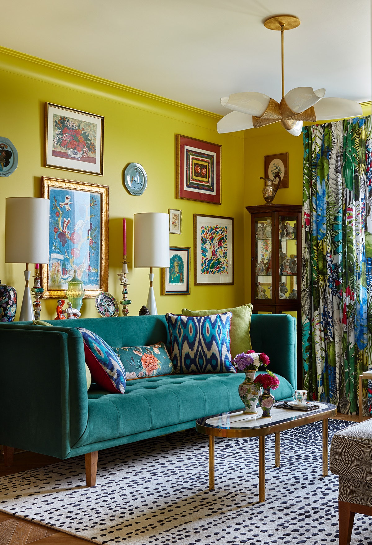 独树一帜的黄绿色公寓 | 满足对美的追求-2