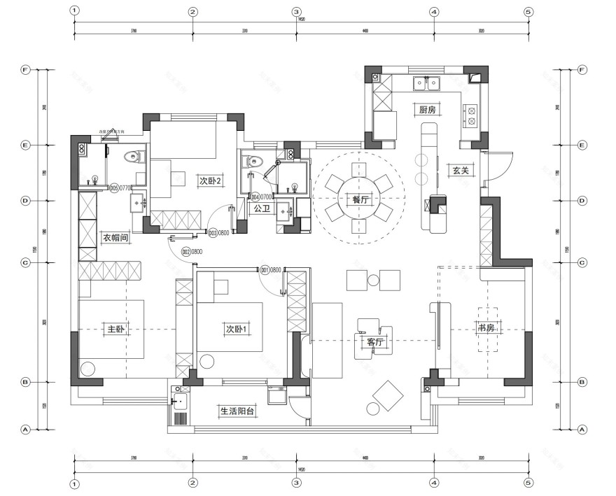 知了空间设计|纯粹与雅奢丨知了设计,河马艺术-61