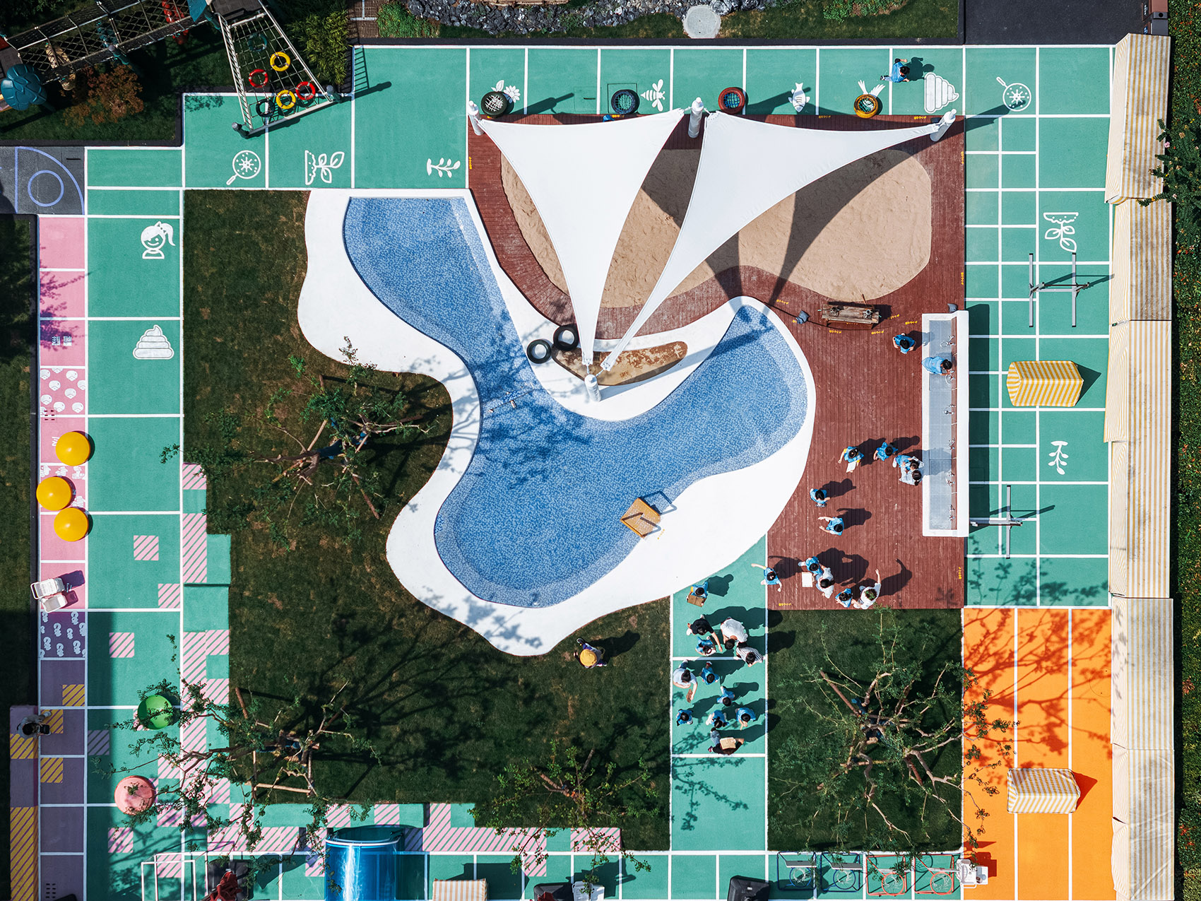 飞行棋幼儿园（上海市徐汇区科技幼儿园文定园景观提升）丨中国上海丨VIA维亚景观-126