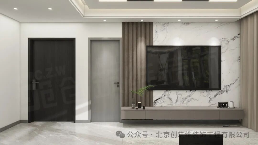 御东君临|122㎡3室2厅3卫1厨轻奢风装修案例-22