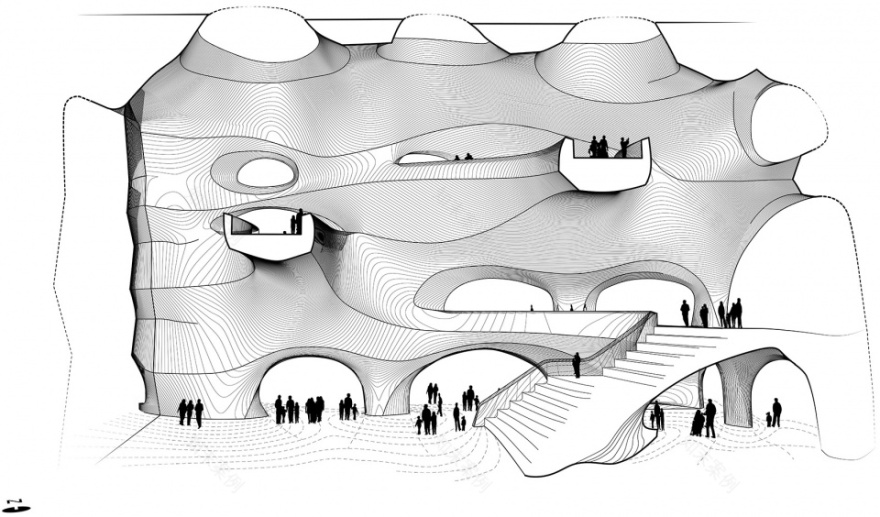 纽约理查德·吉尔德科学中心丨美国纽约丨Studio Gang-17