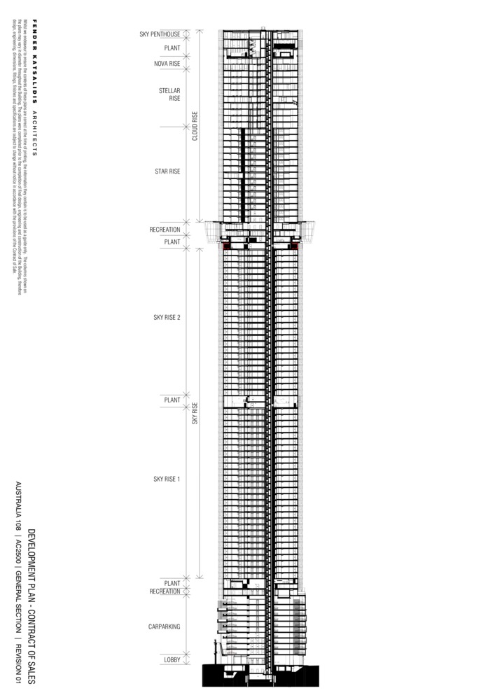 澳大利亚 108 号摩天大楼丨澳大利亚墨尔本丨Fender Katsalidis Architects-60