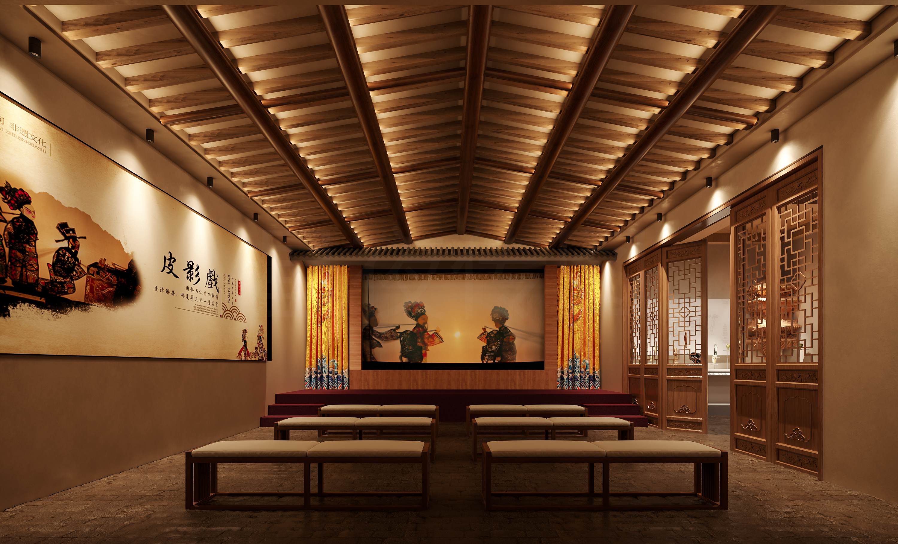 文化展厅 结合现代风格装饰  让文化传播下去-6