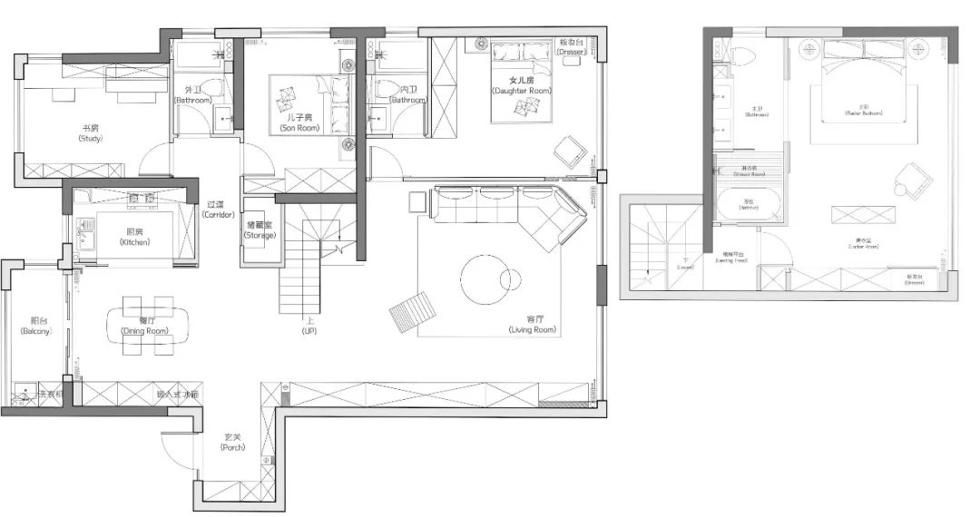 浙江温州天麓西苑私宅设计丨中国温州丨R’sYard缪茹空间设计工作室-62