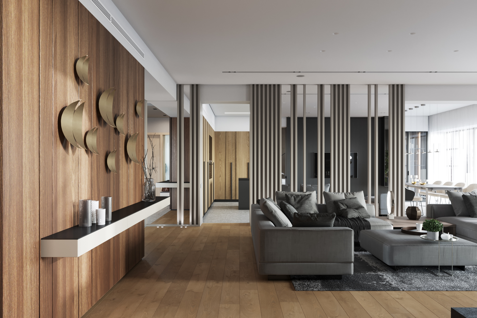 The interior of the house on the waterfront-4