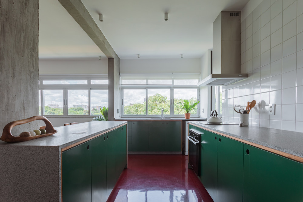 巴西维拉公寓设计 | 拆除墙壁打造开阔视野-20