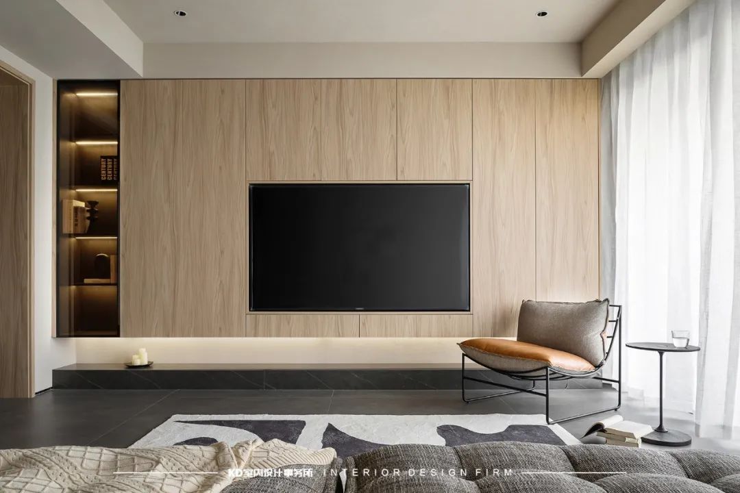 万科·江上明月简约原木风设计丨中国重庆丨重庆素说设计-31