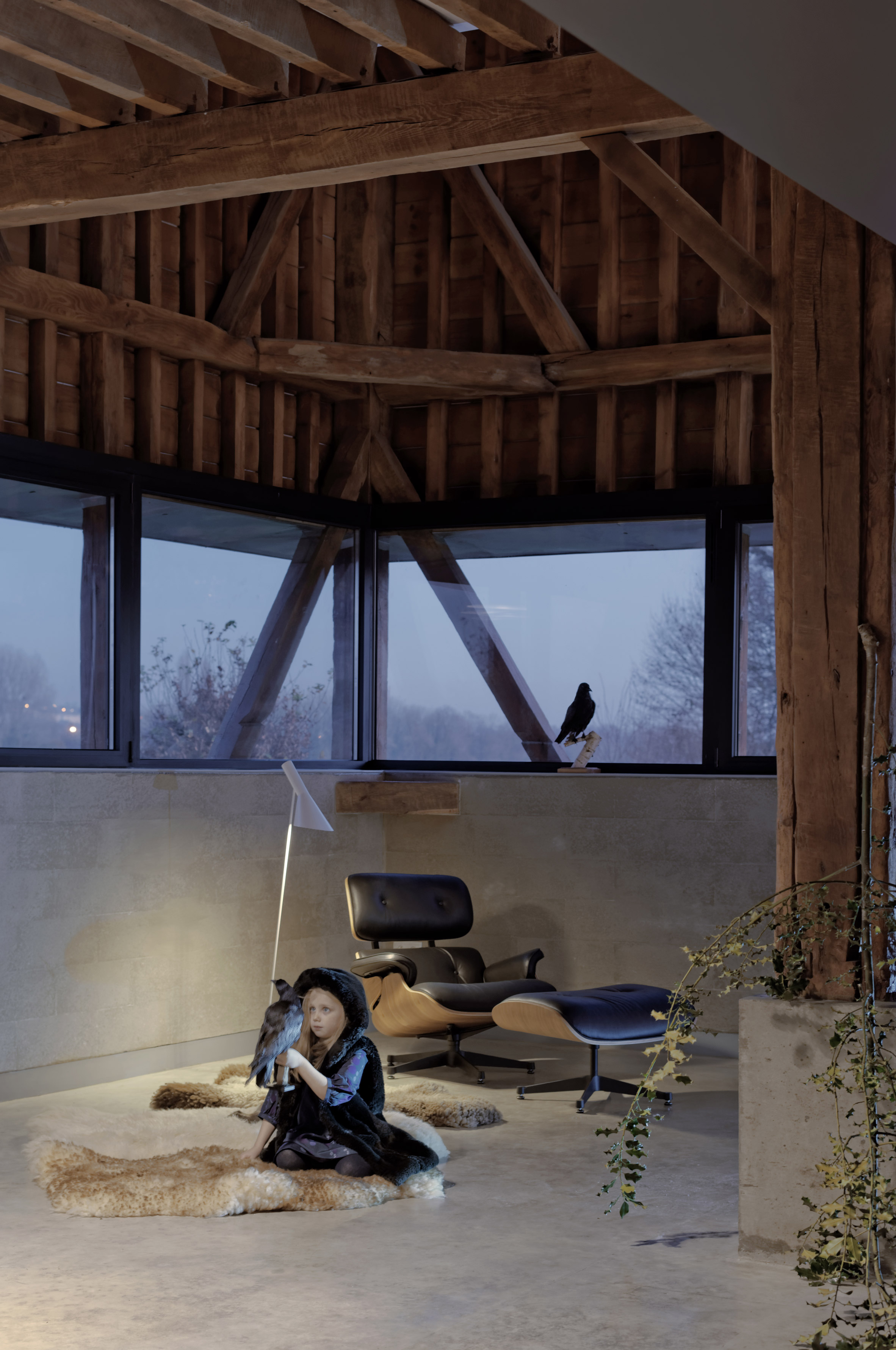 Antonin Ziegler covers abandoned barn in zinc plates to create rustic home in northern France-26