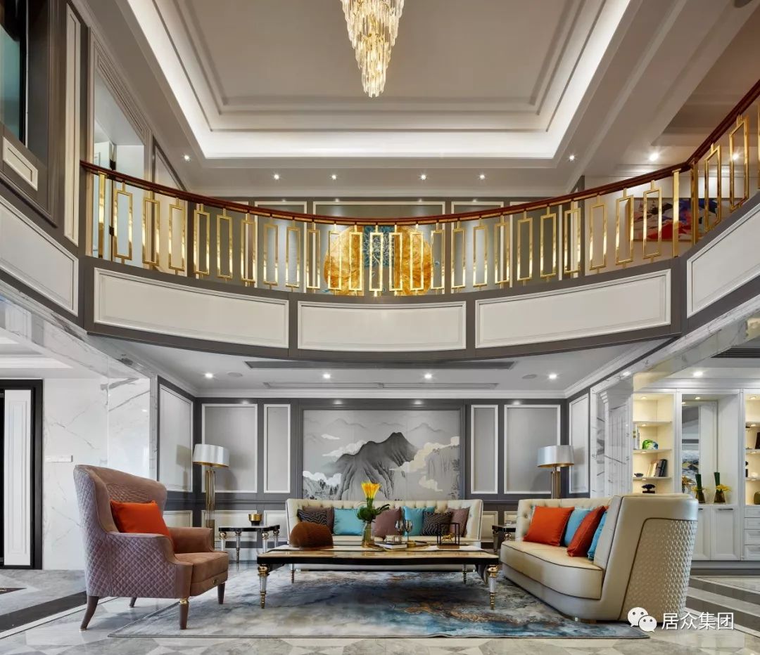 370㎡新古典简欧风 | 张婷：做有生命力的空间设计！-17