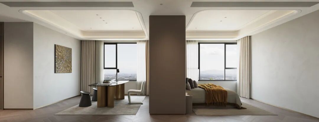 600㎡现代轻奢风丨浏河景苑丨中国湖南丨纵向·空间设计-66
