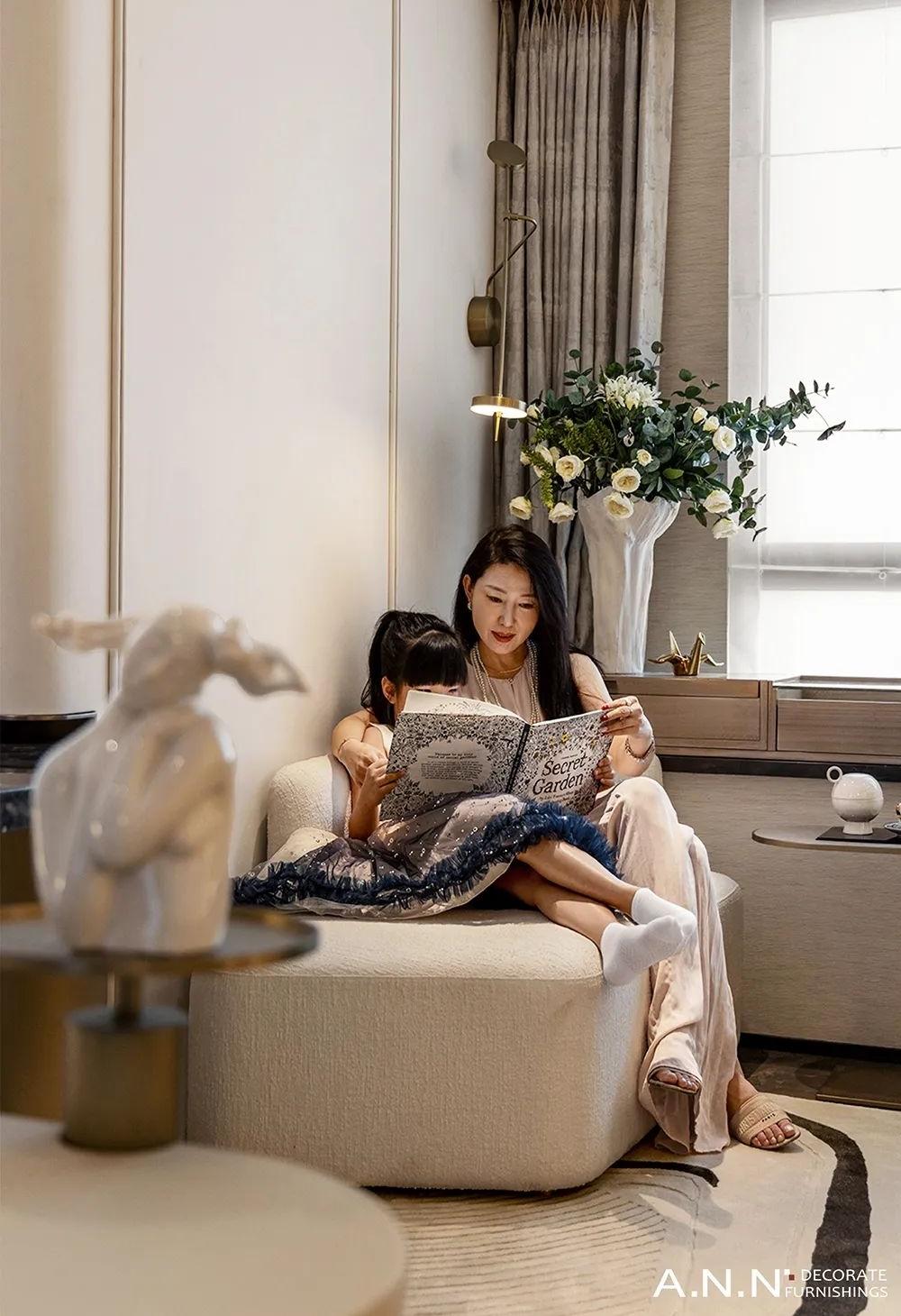 广州越秀·星航TOD顶层洋房140㎡丨中国广州丨广州安研室内设计咨询有限公司-9