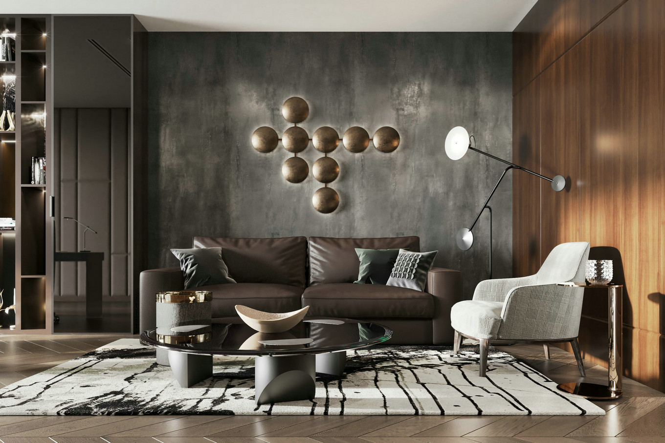 475㎡轻奢质感美，极致享受的室内设计佳作-8