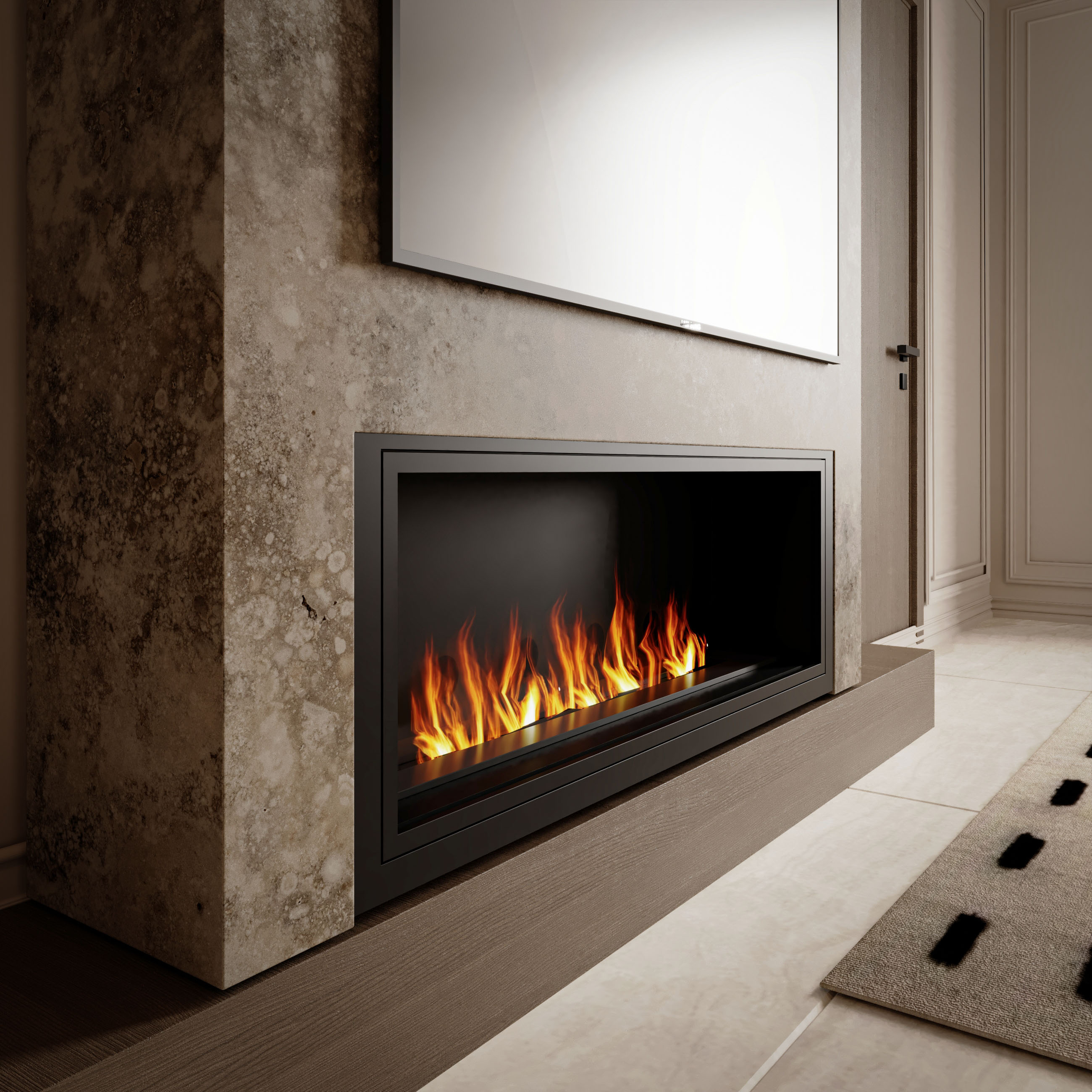 客厅设计丨Nourhan Megahed-10