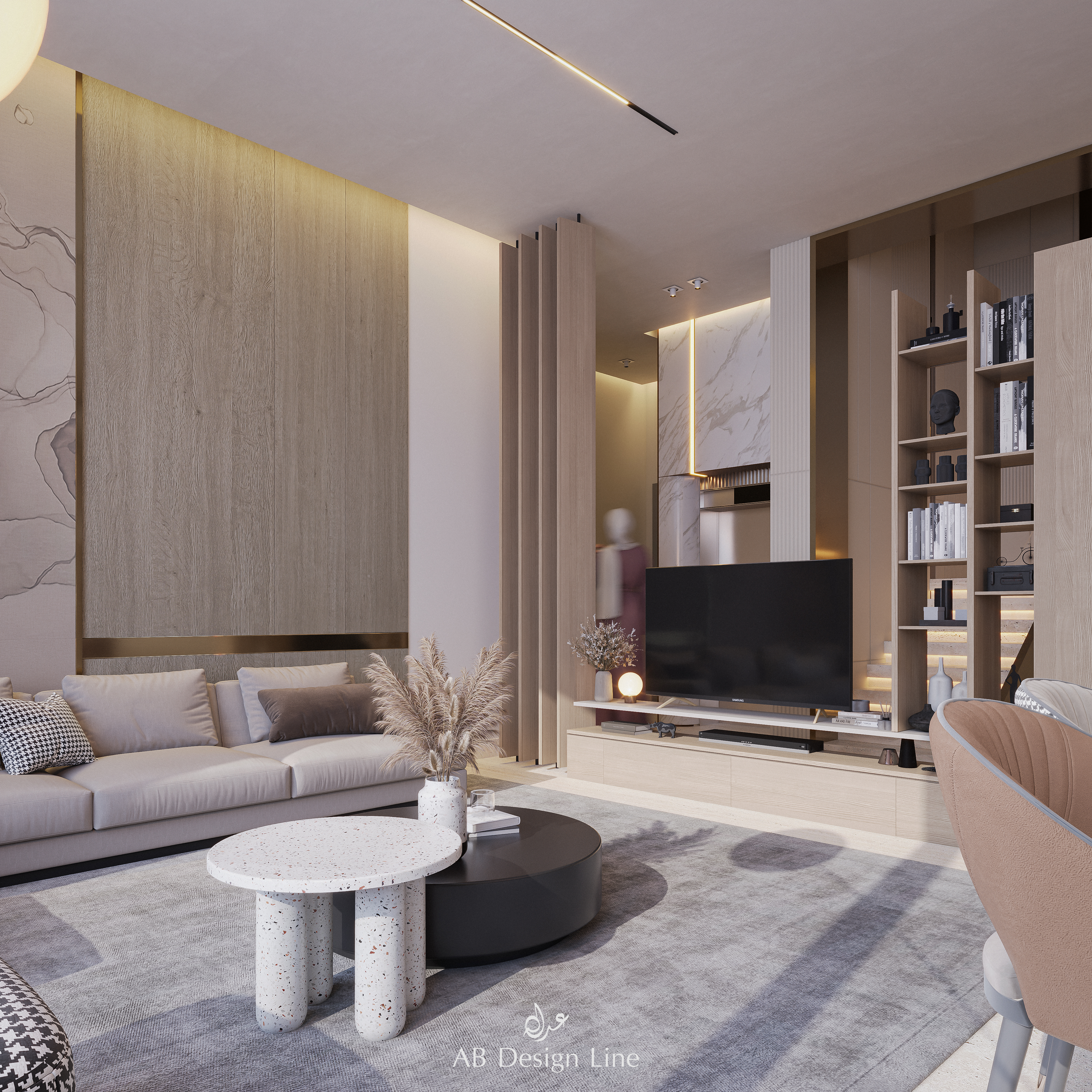 迪里耶卢里别墅丨沙特阿拉伯利雅得丨AB Design Line,Arch. Abdullah等4人-8