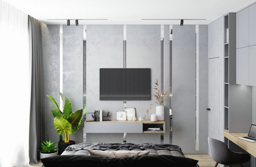 淡紫色系家装,温馨清新的室内设计佳作-22