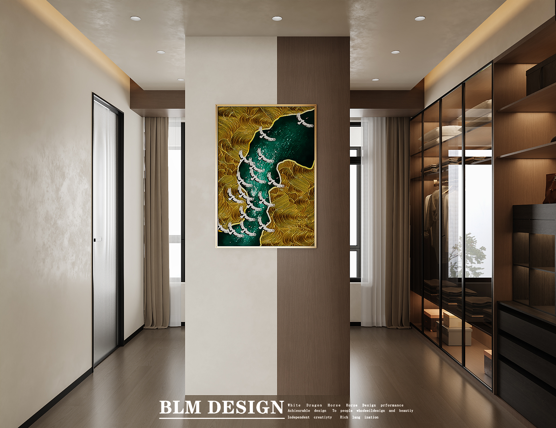 轻奢风别墅案例-5