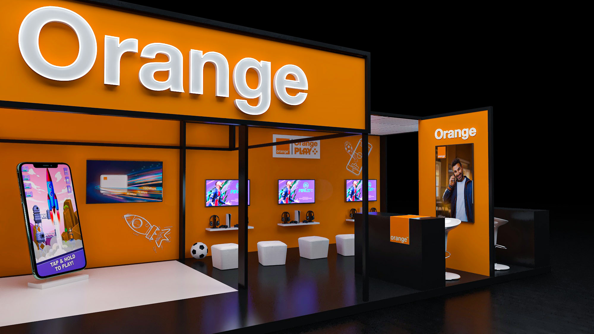 2023 年橙色激活展位-10