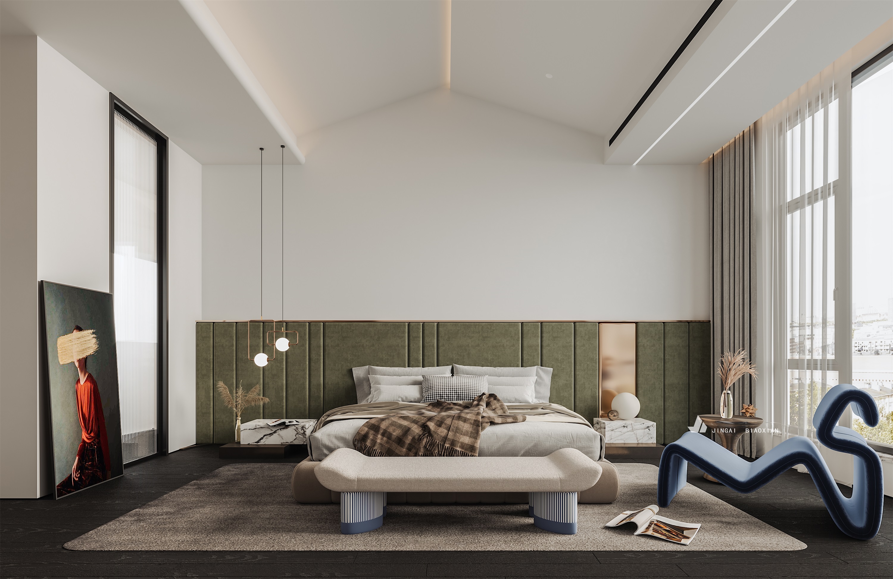 2021 年最新室内设计渲染作品-76