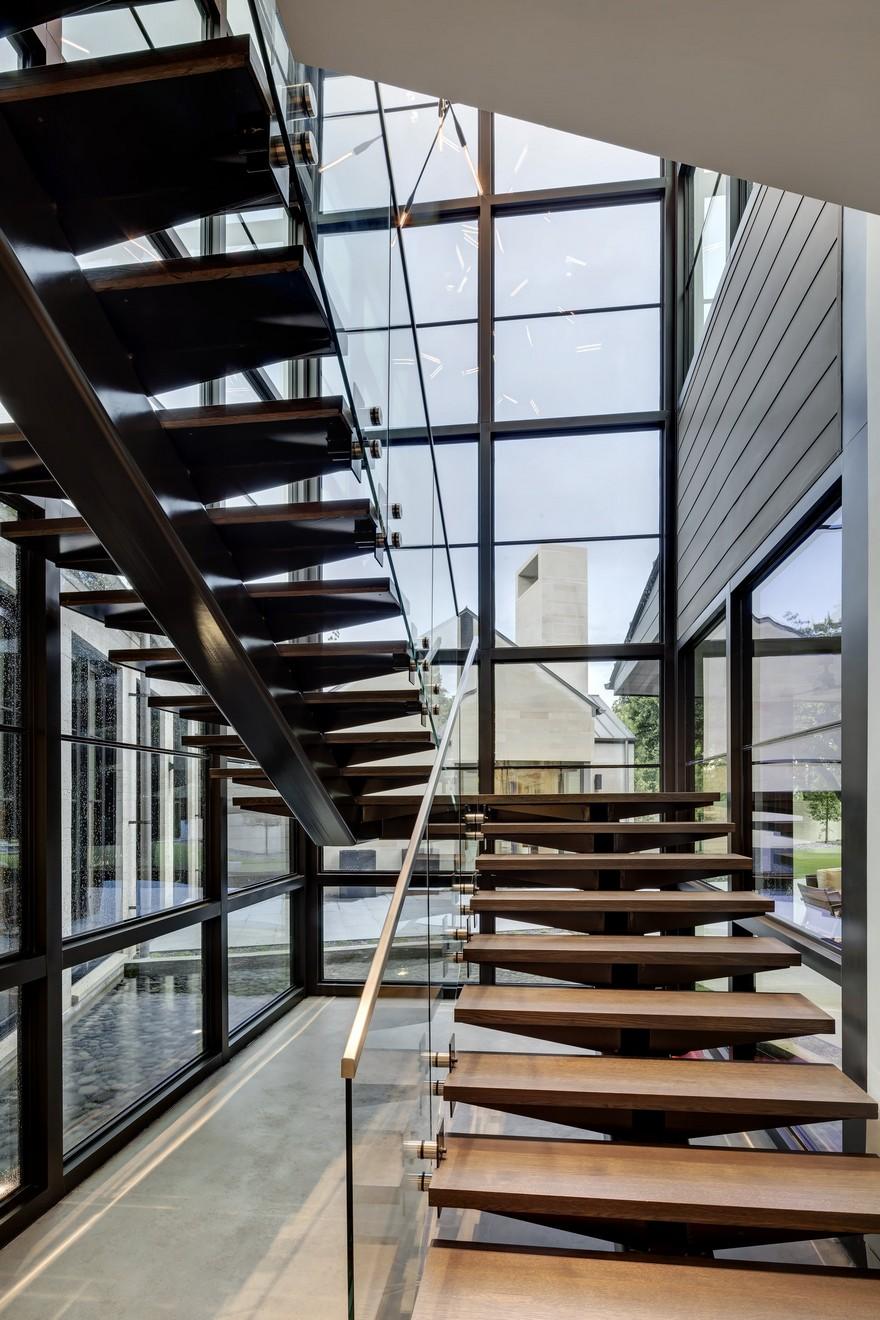 北达拉斯“H 型”住宅 | 传统与创新的完美结合-14