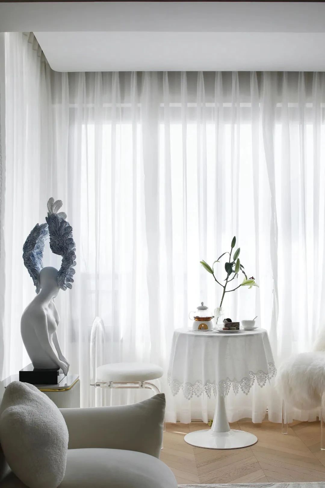 法式轻奢室内设计丨厚朴设计-8