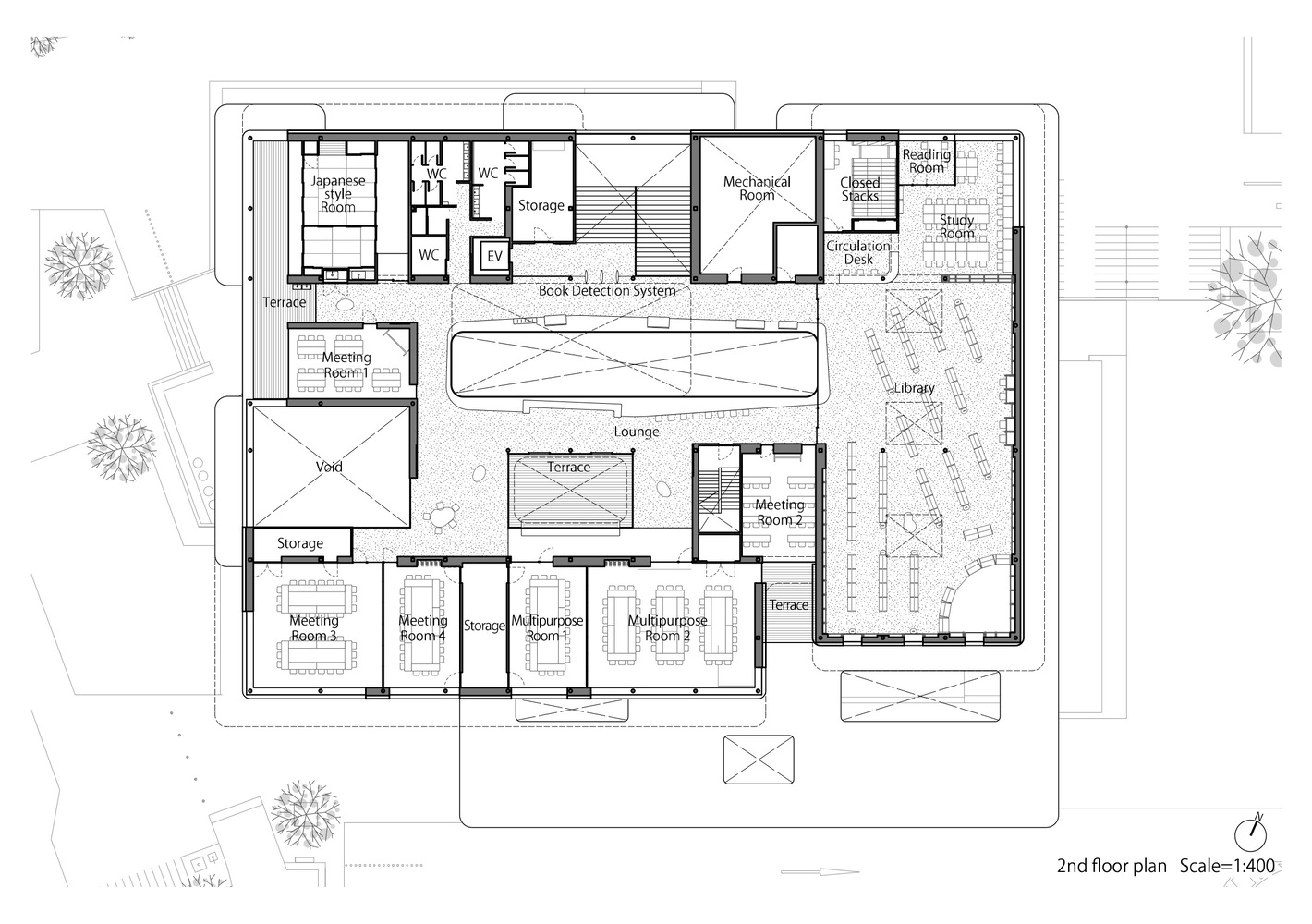 日本丰田市 Kozakai Kifukan 社区中心-52