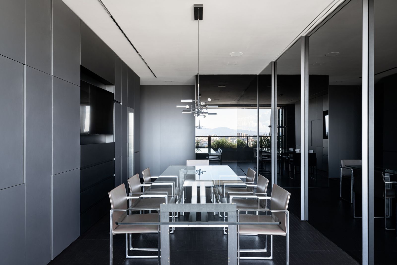 罗马Eurosky塔楼20层未来感公寓丨意大利罗马-23